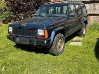 Occasion Jeep Cherokee 184 ch (135 kW) 1992 Bleue SUV
