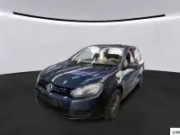 Gebraucht VW Golf VI Trendline 80 PS (58 kW) 2009 Blau Kleinwagen