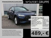 Gebraucht Audi Q5 S-Line 299 PS (219 kW) 2021 Navarrablau metallic SUV