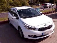 Gebraucht Kia Ceed 128 PS (94 kW) 2014 Weiß Kleinwagen