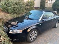 Gebraucht Audi A4 Cabriolet 163 PS (119 kW) 2006 Schwarz Cabrio