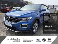 Gebraucht VW T-Roc Cabriolet Style 150 PS (110 kW) 2021 Ravennablau Cabrio