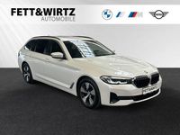 Gebraucht BMW 520 Efficient Dynamics 190 PS (139 kW) 2022 Mineralweiss metallic Kombi