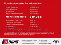 Neu Toyota Proace H2 140 PS (102 kW) 2025 Weiss Van / Kleinbus