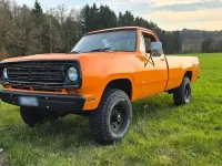 Gebraucht Dodge Ram 184 PS (135 kW) 1976 Orange Pickup