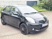 Gebraucht Toyota Yaris 69 PS (50 kW) 2008 Schwarz Kleinwagen