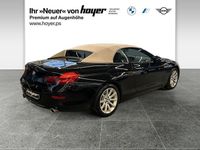 Gebraucht BMW 640 Cabriolet 313 PS (230 kW) 2017 Schwarz ii Cabrio