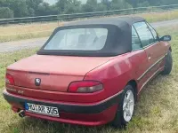 Gebraucht Peugeot 306 Cabriolet 88 PS (64 kW) 1998 Rot Cabrio
