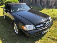 Gebraucht Mercedes SL500 AMG 306 PS (225 kW) 2000 Schwarz Cabrio