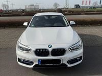 Gebraucht BMW 118 Sport Line 136 PS (100 kW) 2018 Weiß Kleinwagen
