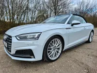 Gebraucht Audi A5 Cabriolet S-Line 150 PS (110 kW) 2019 Weiß Cabrio