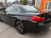 Gebraucht BMW 420 184 PS (135 kW) 2017 Schwarz ii/bonnet fluid black Cabrio