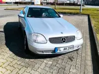 Gebraucht Mercedes SLK230 193 PS (141 kW) 1996 Silber Cabrio