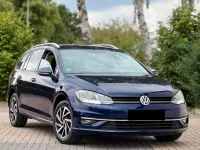 Gebraucht VW Golf VII Highline 116 PS (85 kW) 2019 Blau Kombi