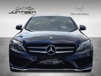 Gebraucht Mercedes C250 AMG line 211 PS (155 kW) 2016 Cavansitblau Limousine
