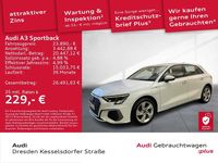 Gebraucht Audi A3 S-Line 204 PS (150 kW) 2022 2y gletscherweiß metallic Limousine