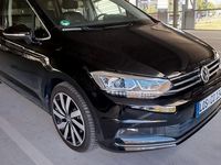 Gebraucht VW Touran Highline 150 PS (110 kW) 2018 Schwarz Van / Kleinbus