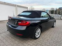 Gebraucht BMW 218 136 PS (100 kW) 2016 Schwarz Cabrio