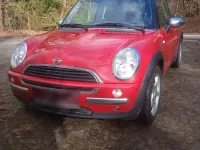 Käytetty Mini ONE 90 HP (66 kW) 2003 Punainen Viistoperä