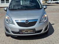 Gebraucht Opel Meriva Edition 95 PS (69 kW) 2011 Silber Van / Kleinbus