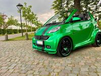 Gebraucht Smart ForTwo Cabrio Brabus 111 PS (81 kW) 2008 Schwarz Cabrio