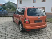 Gebraucht VW Touran Cross 170 PS (125 kW) 2009 Rot Van / Kleinbus