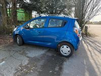 Gebraucht Chevrolet Spark 60 PS (44 kW) 2010 Blau Kleinwagen