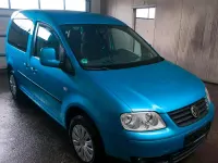 Gebraucht VW Caddy 106 PS (77 kW) 2007 Blau Van / Kleinbus