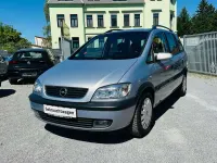 Gebraucht Opel Zafira Elegance 101 PS (74 kW) 2000 Silber Van / Kleinbus