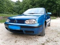 Gebraucht VW Golf Cabriolet 101 PS (74 kW) 2000 Blau Cabrio