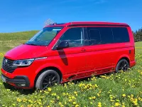 Gebraucht VW California California 150 PS (110 kW) 2023 Rot Van