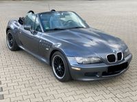 gebraucht BMW Z3 Roadster Stahlgrau/Topasblau Klima Mpaket FL