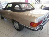 Gebraucht Mercedes SL450 194 PS (142 kW) 1973 Braunbeige metallic Cabrio