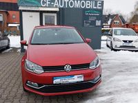 Gebraucht VW Polo Highline 90 PS (66 kW) 2014 Rot Kleinwagen