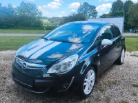 Gebraucht Opel Corsa 87 PS (63 kW) 2012 Schwarz Kleinwagen