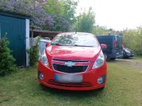 Second-hand Chevrolet Spark 68 CP (50 kW) 2011 Roșu Hatchback