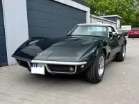 Gebraucht Chevrolet Corvette C3 351 PS (258 kW) 1968 Grün Cabrio