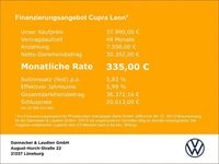 Usata Cupra Leon 150 CV (110 kW) 2024 Nero Berlina