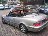Gebraucht Mercedes CLK200 192 PS (141 kW) 1999 Silber Cabrio