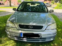 Gebraucht Opel Astra 101 PS (74 kW) 2001 Grau Limousine