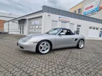 Gebraucht Porsche Boxster 220 PS (161 kW) 2002 Silber Cabrio