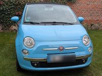 Second-hand Fiat 500C 85 CP (62 kW) 2013 Albastru Cabrio