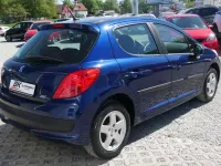 Usata Peugeot 207 95 CV (69 kW) 2009 Blu Utilitaria