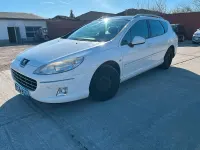 Gebraucht Peugeot 407 140 PS (102 kW) 2010 Weiß Kombi
