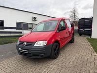Gebraucht VW Caddy Team 80 PS (58 kW) 2010 Rot Van / Kleinbus