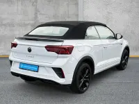 Gebraucht VW T-Roc Cabriolet R-line 150 PS (110 kW) 2023 Weiß Cabrio