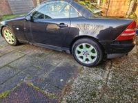Gebraucht Mercedes SLK230 193 PS (141 kW) 1998 Schwarz Cabrio