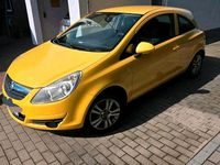 Gebraucht Opel Corsa 60 PS (44 kW) 2008 Gelb Kleinwagen