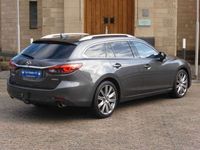 gebraucht Mazda 6 Kombi Sports-Line*1HAND*HUP*NAVI*LEDER*360 KAM