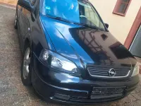 Gebraucht Opel Astra 101 PS (74 kW) 2003 Schwarz Kombi